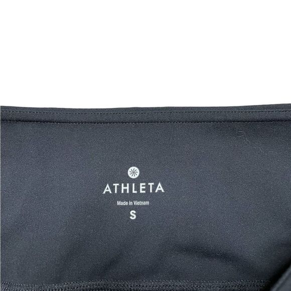 ATHLETA Salutation Mesh 7/8 Tight Leggings Black Size Small - Picture 8 of 8